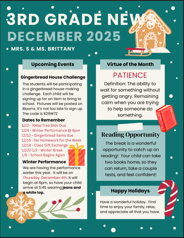 December Newsletter
