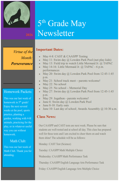 December Newsletter