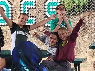 Students posing together